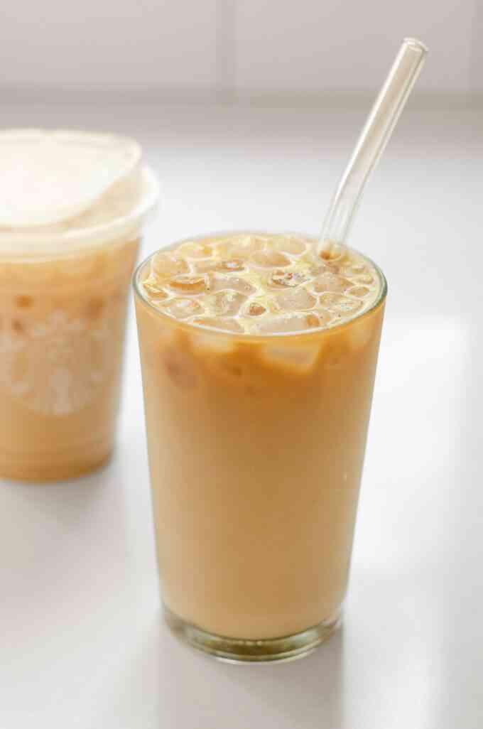 Iced Vanilla Latte Recipe
